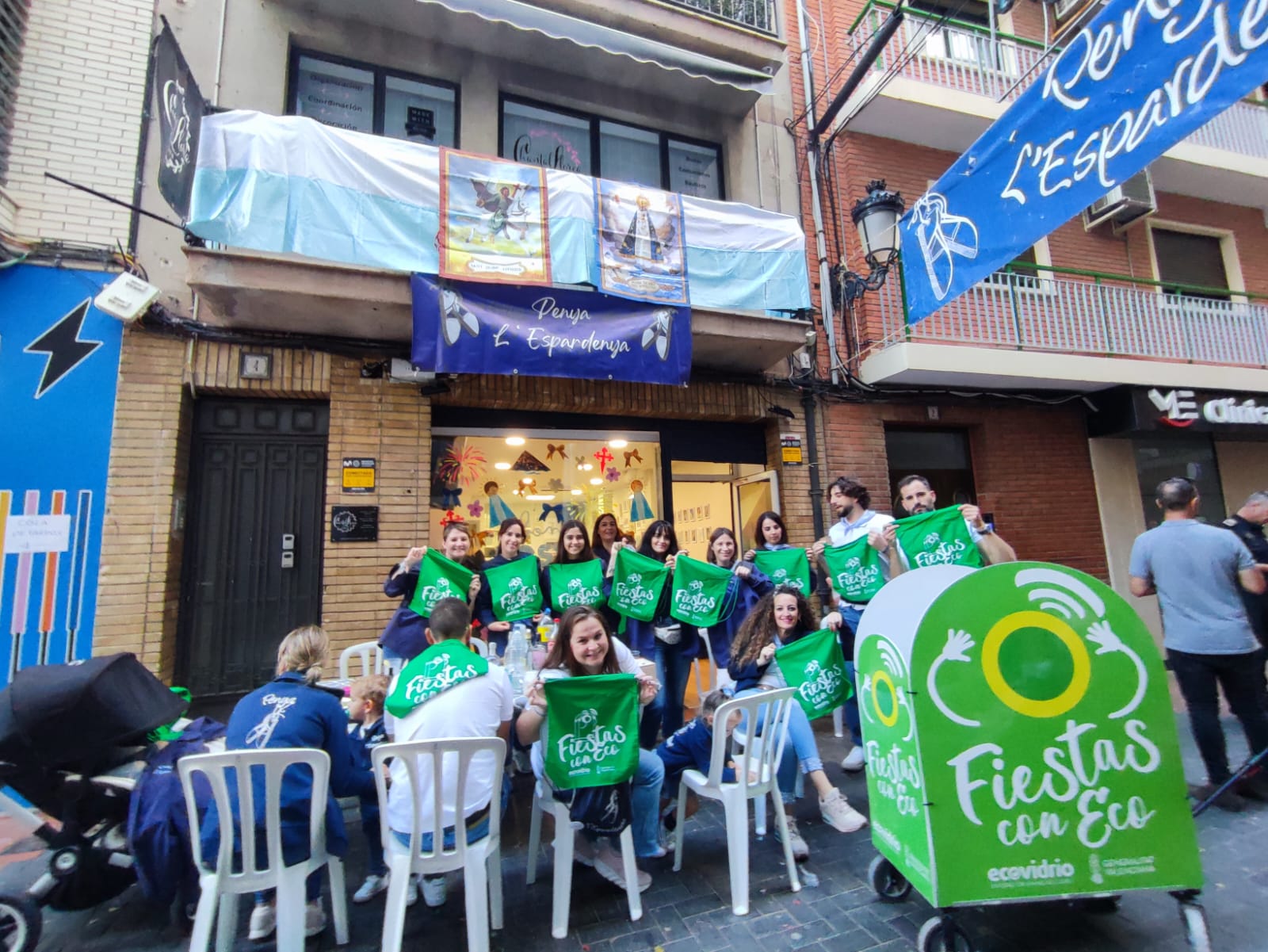 Fiestas con Eco Benidorm - Fiestas mayores en honor a la Verge del Sofratge 2024 - Ecovidrio