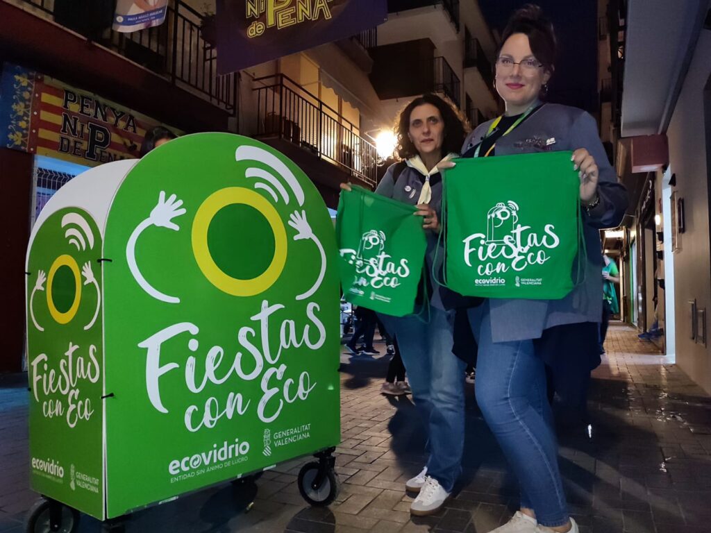 Fiestas con Eco Benidorm - Fiestas mayores en honor a la Verge del Sofratge 2024 - Ecovidrio