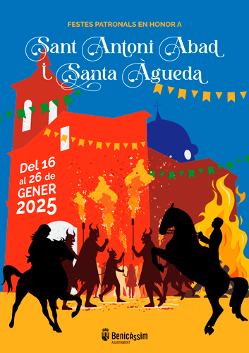 Fiestas con Eco - Fiestas patronales en honor a Sant Antoni Abad y Santa Agueda 2025 - Benicàssim - Ecovidrio